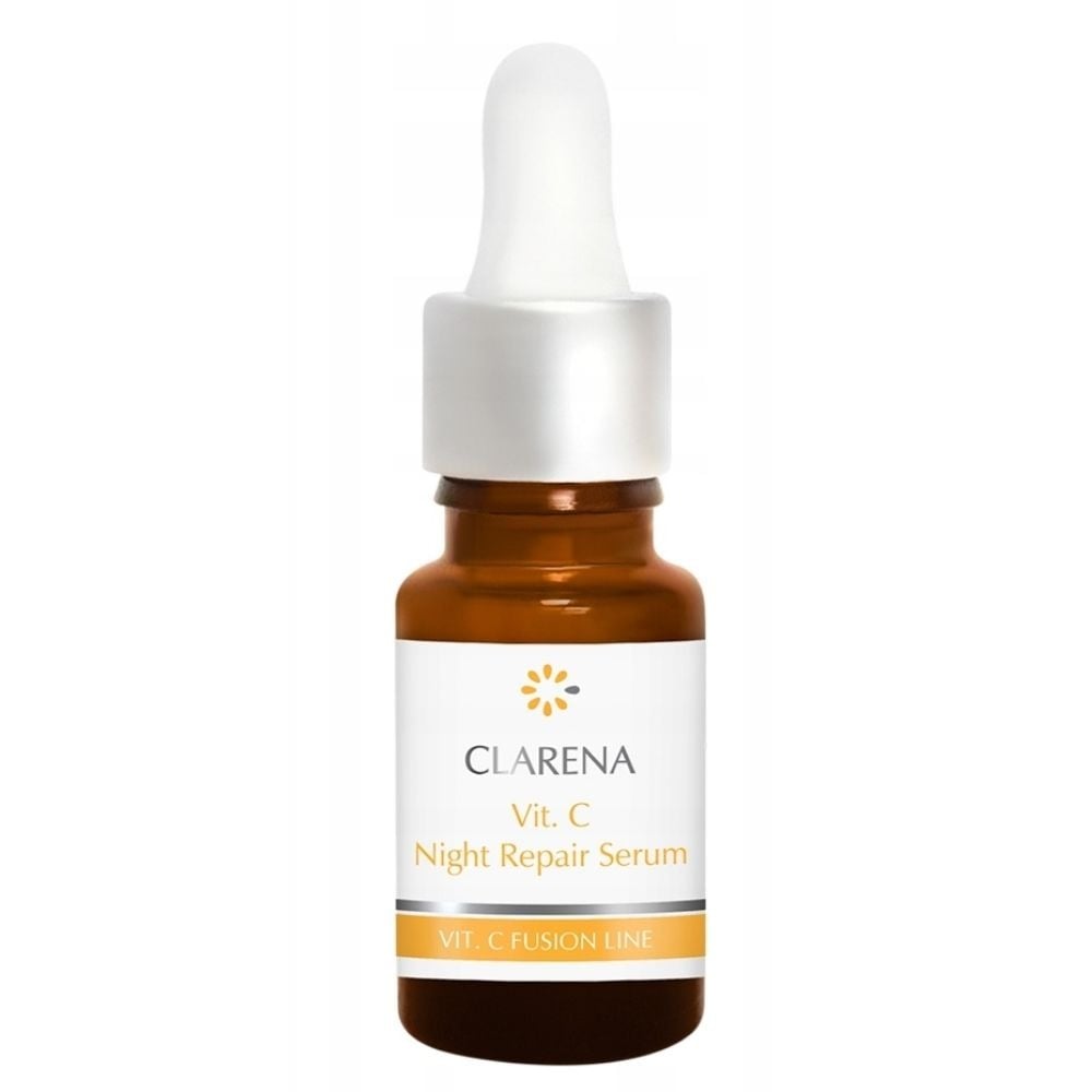 Clarena Vit C Fusion Line Night Repair Serum with  Vit C and Coenzyme Q10 10ml Clarena