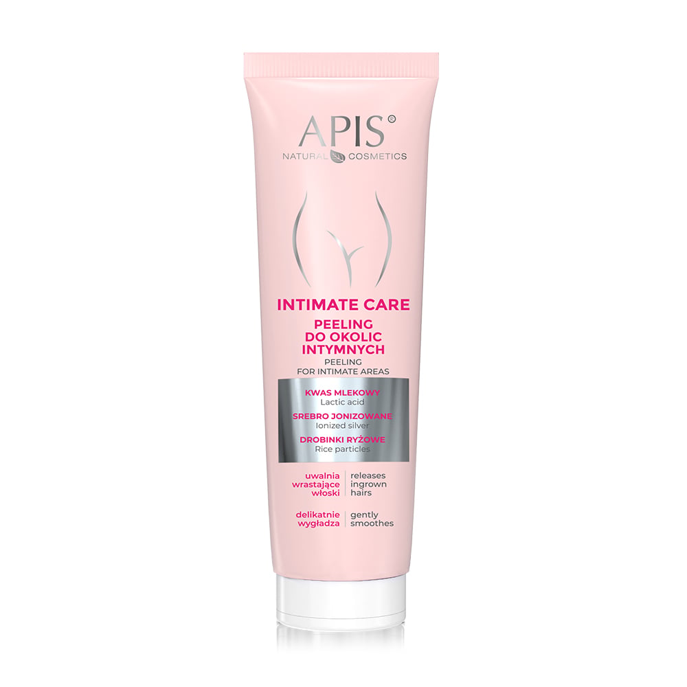 Apis Intimate Care Peeling for Intimate Area with Lactobionic Acid Ionized Silver & Rice Particles 100ml Apis