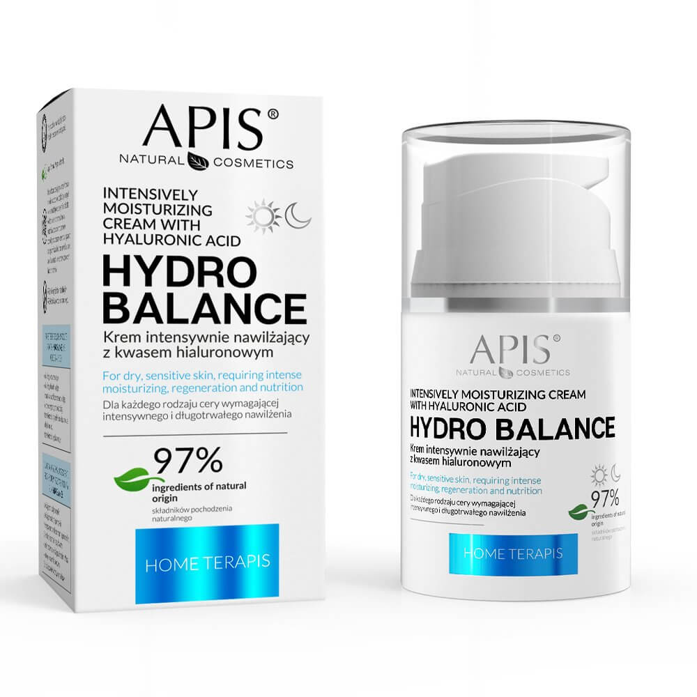 Apis Home Terapis Intensively Moisturizing Cream with Hyaluronic Acid 50ml Apis