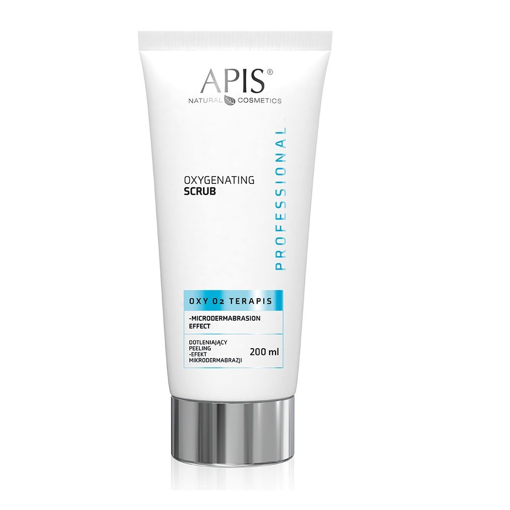 Apis Professional Oxy O2 Therapis Oxygenating Scrub with Microdermabrasion Effect 200ml Apis