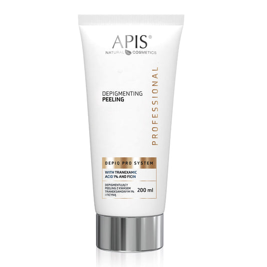 Apis Professional DepiQ Pro System Depigmenting Peeling with 1% Tranexamic Acid & 1% Ficin 200ml Apis
