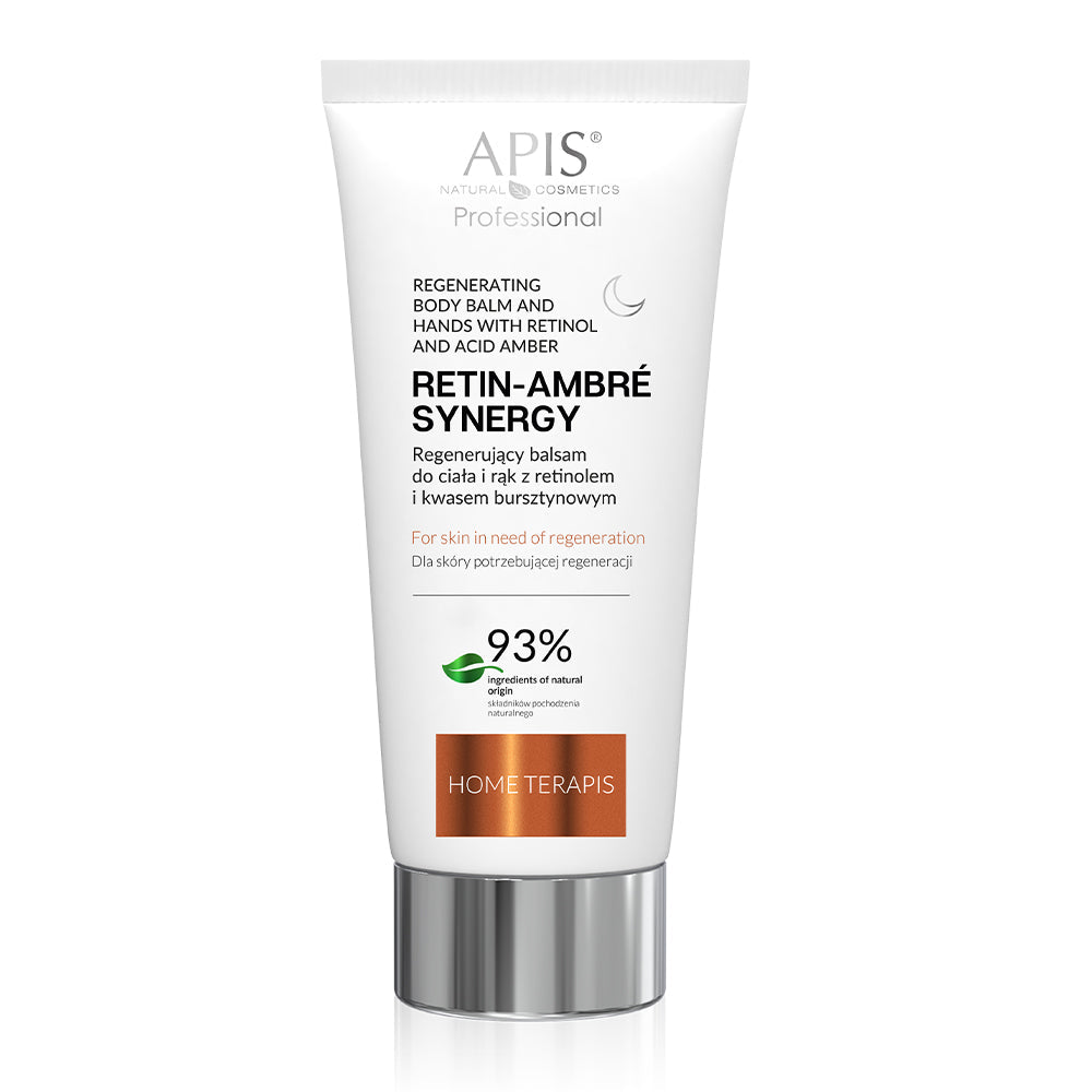 Apis Retin Ambre Synergy Regenerating Body Balm and Hands with Retinol and Acid Amber 200ml Apis