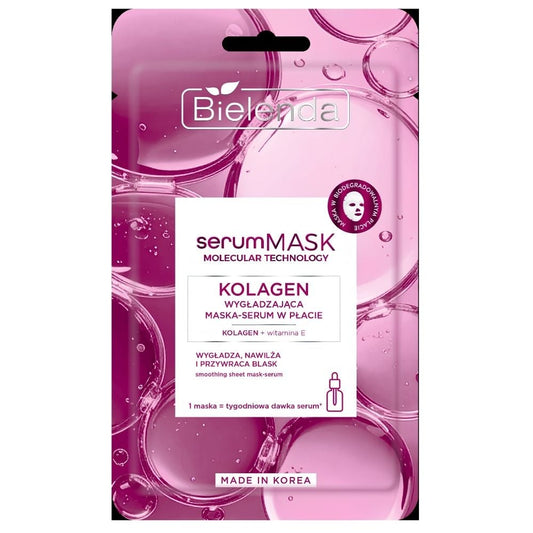 Bielenda Collagen Smoothing Sheet Mask-Serum 1 pc Bielenda