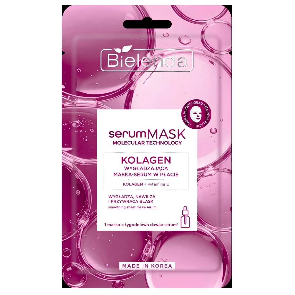 Bielenda Collagen Smoothing Sheet Mask-Serum 1 pc Bielenda