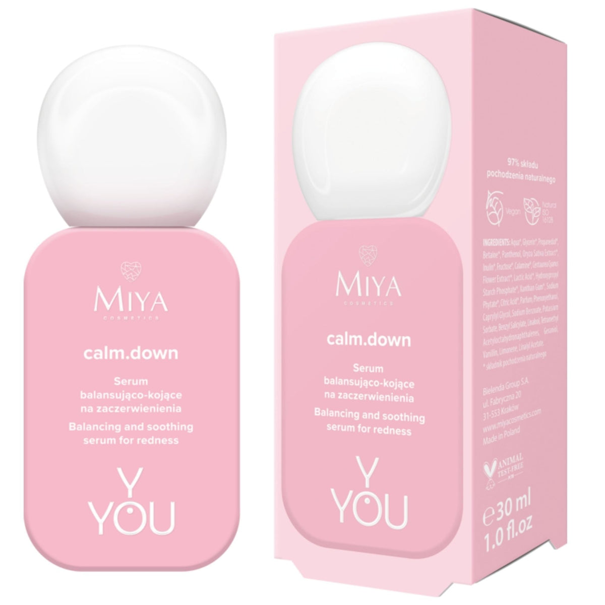 Miya Calm.Down Balancing & Soothing Anti-Redness Serum 30ml Miya Cosmetics