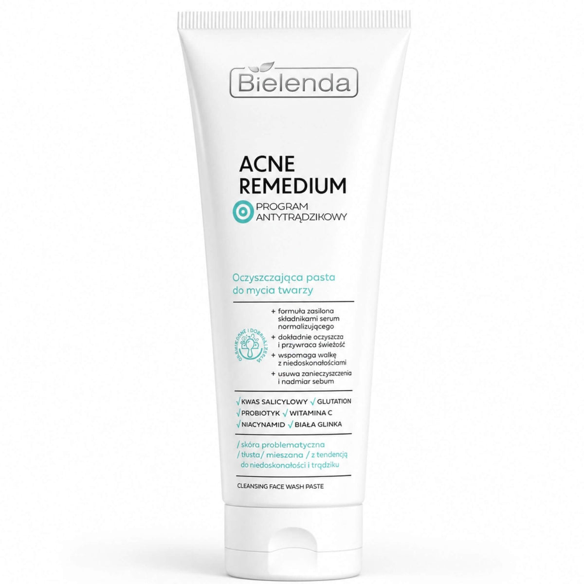 Bielenda Acne Remedium Cleansing Face Wash Past 130g Bielenda