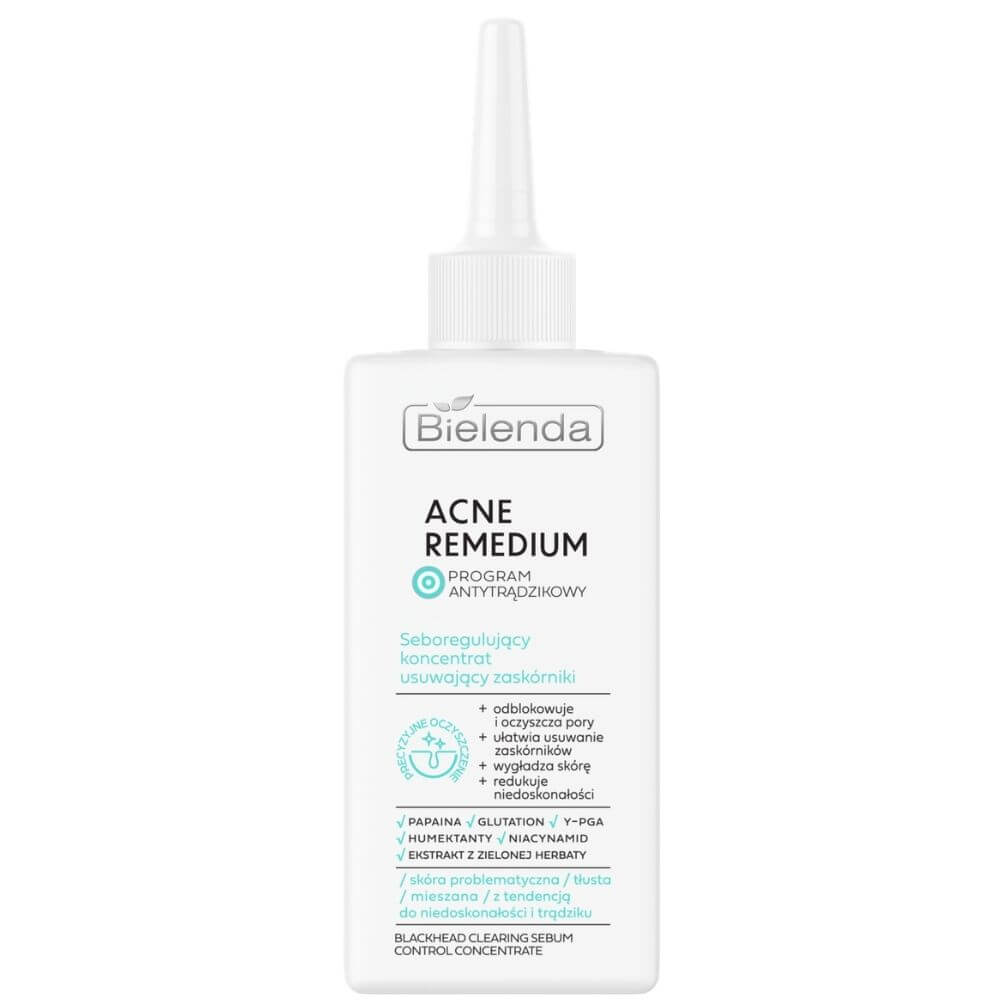 Bielenda Acne Remedium Sebum-Regulating Concentrate for Blackhead Removal130ml Bielenda