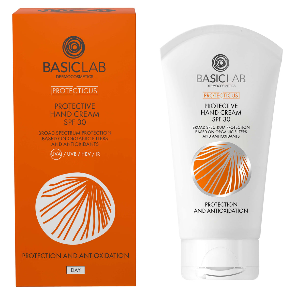 BasicLab Dermocosmetics Protecticus Protective Hand Cream SPF 30 PA++++ 75ml/Expiry-31/08/2026 BasicLab