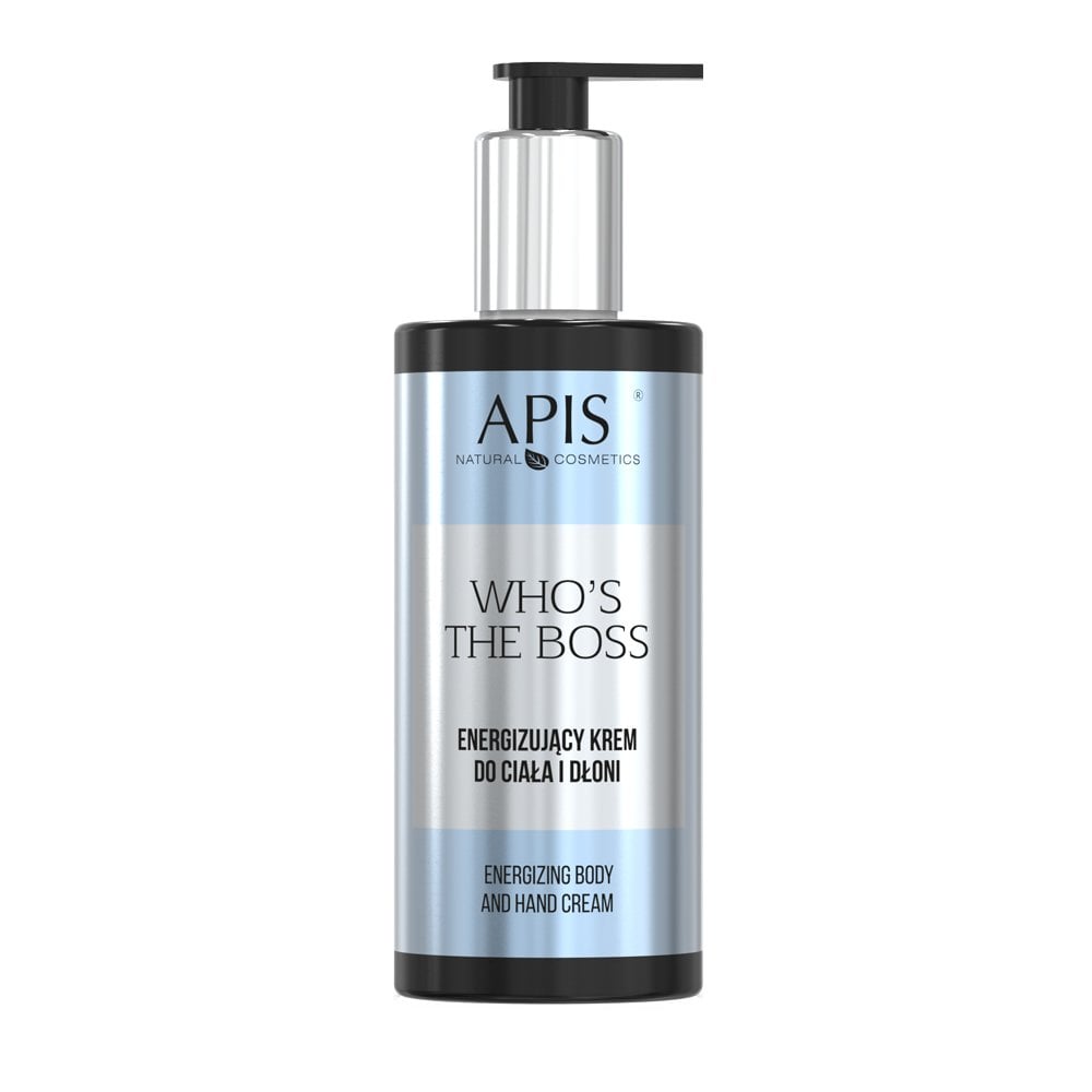 Apis Who Is The Boss Energizing Body and Hand Cream 300ml Apis