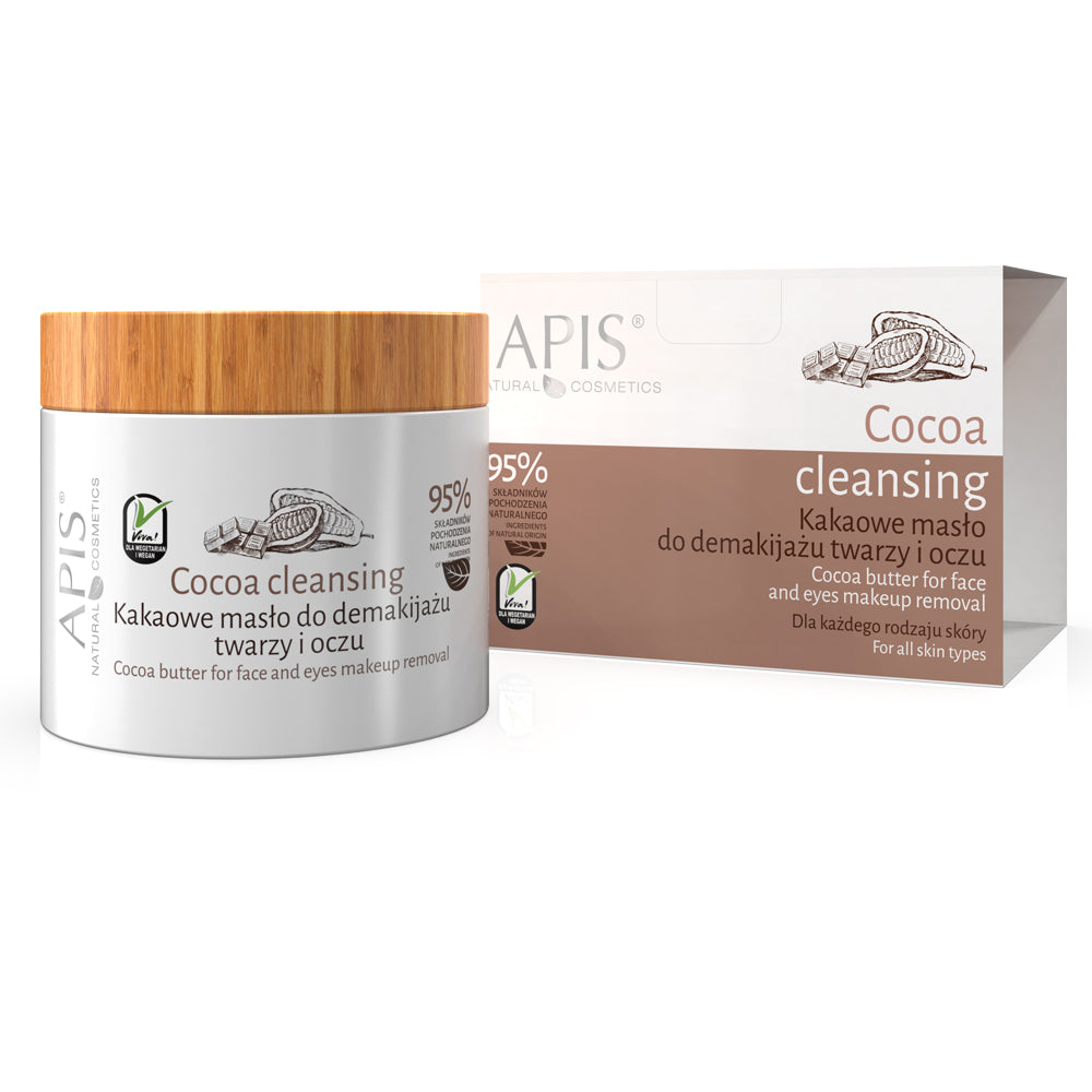 Apis Cleansing Cocoa Butter for Face and Eyes Makeup Removal 40g Apis