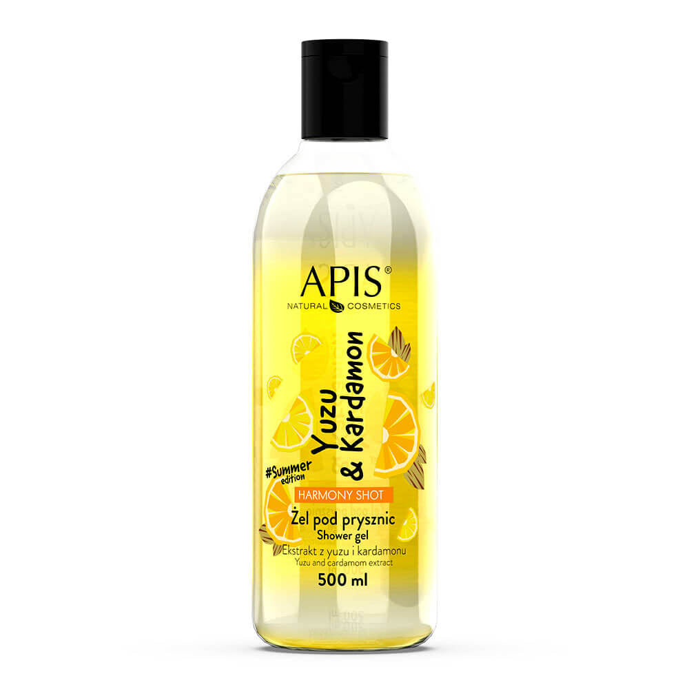 Apis Harmony Shot Yuzu & Kardamon Shower Gel 500ml Apis