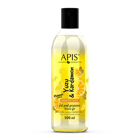 Apis Harmony Shot Yuzu & Kardamon Shower Gel 500ml Apis