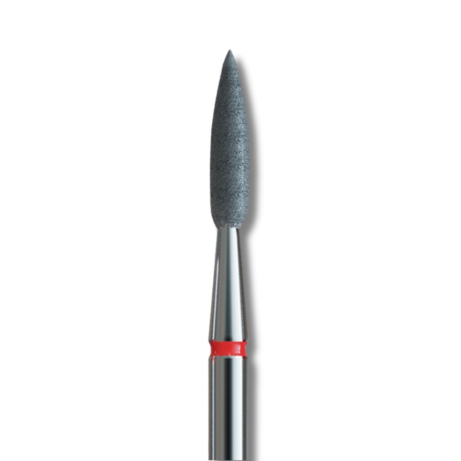 IQ Nails Diamond Nail Drill Bit Flame Shape Fine Grit 2.3mm for Detailed Manicure and Pedicure 243.514.023XL IQ Nails