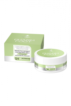 Pharm Foot Cracked Heel Protector - Protective Ointment for Cracking Heels with Ozone Oil- 75ml www.design4nails.co.uk