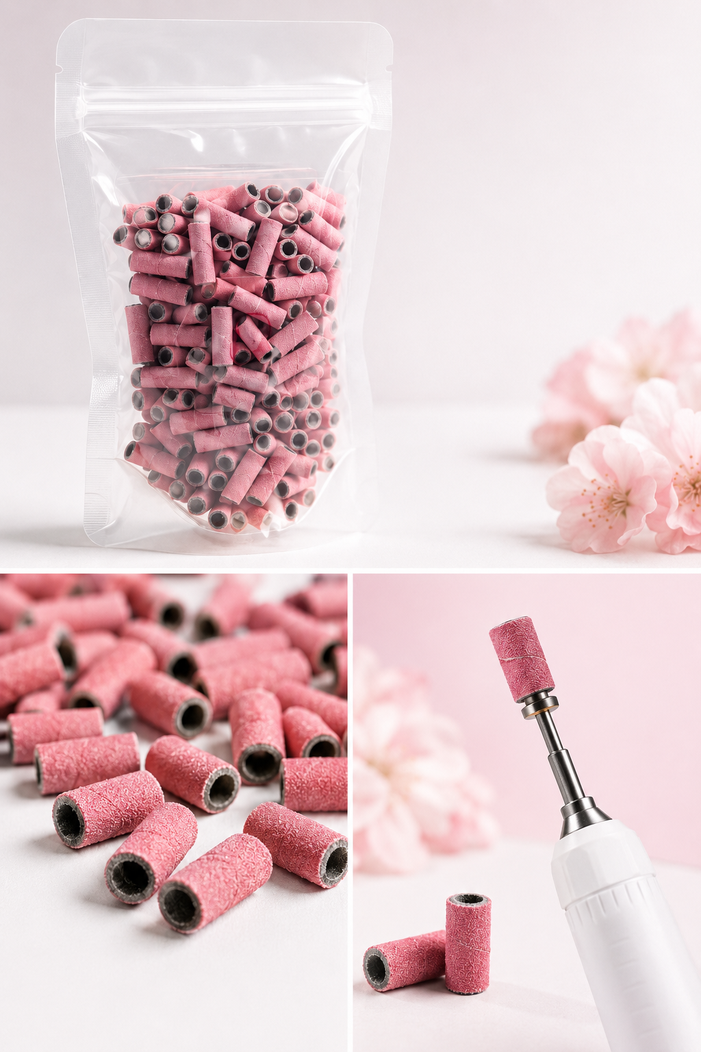Smart Shape Mini Mandrel Pink 180 Grit – 200 pcs DM one