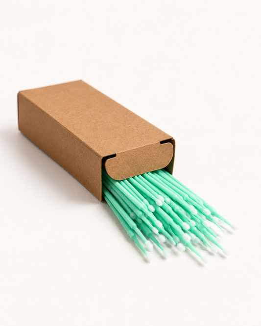Greenline Micro Applicators Mini Regular 2.5mm Light Green – 100 pcs DM one