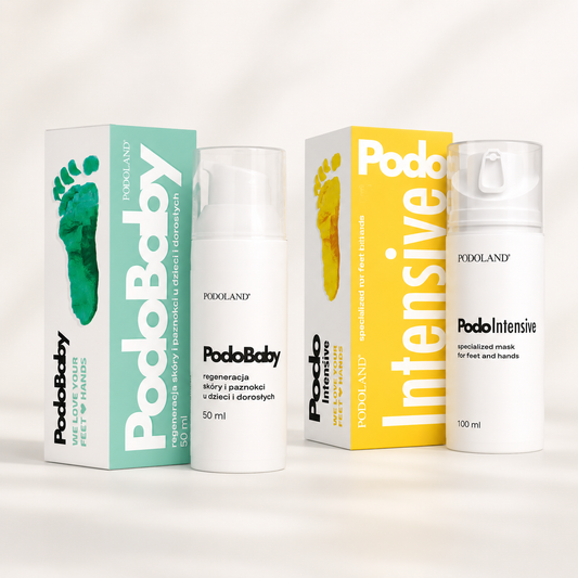Summer Rescue Duo bundle – Podobaby + Podointensive for Nails, Dry Skin & After-Sun Comfort DM one