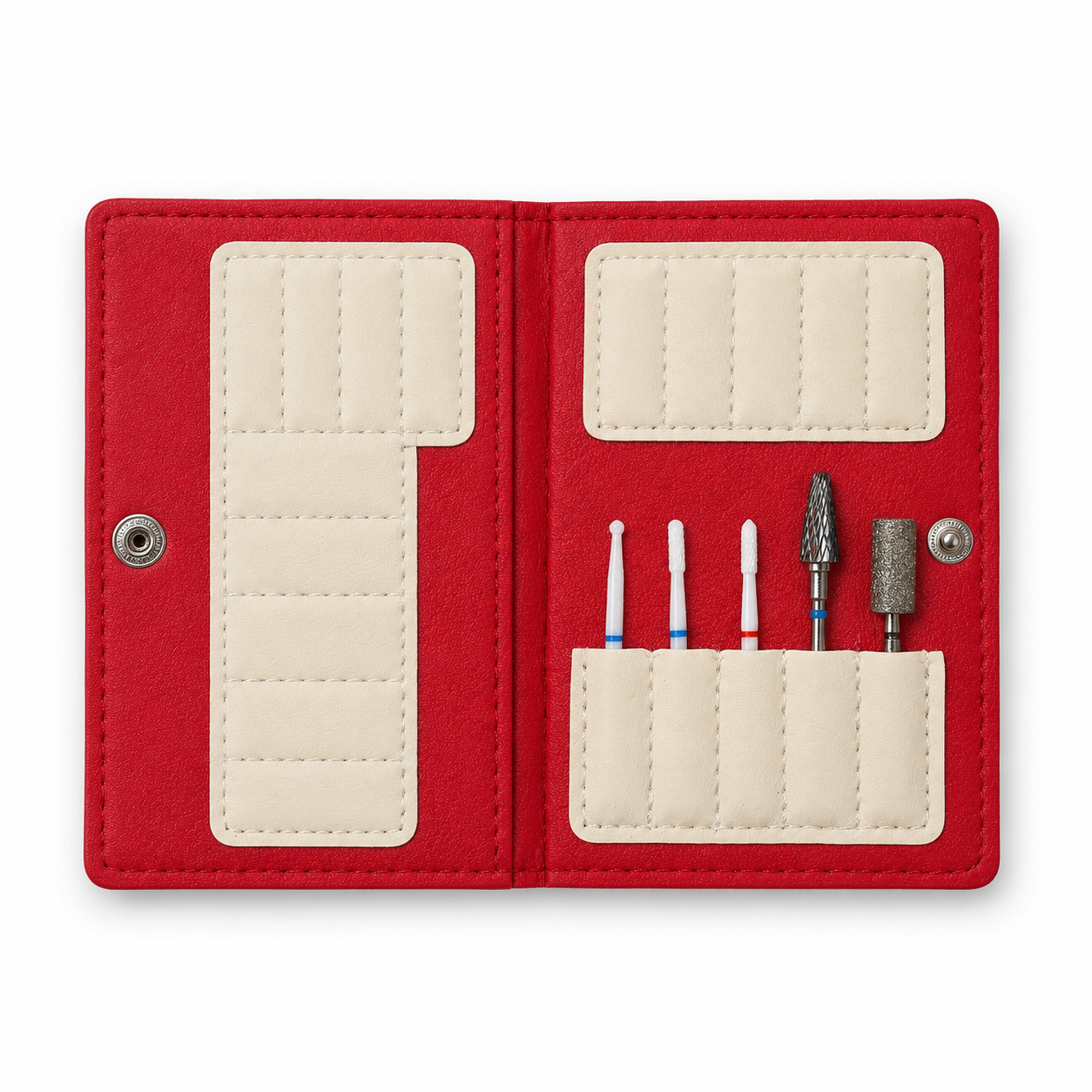 IQ Nails Complete Nail Prep & Cleanse Drill Bit Bundle – 5 Piece Professional Set DM one