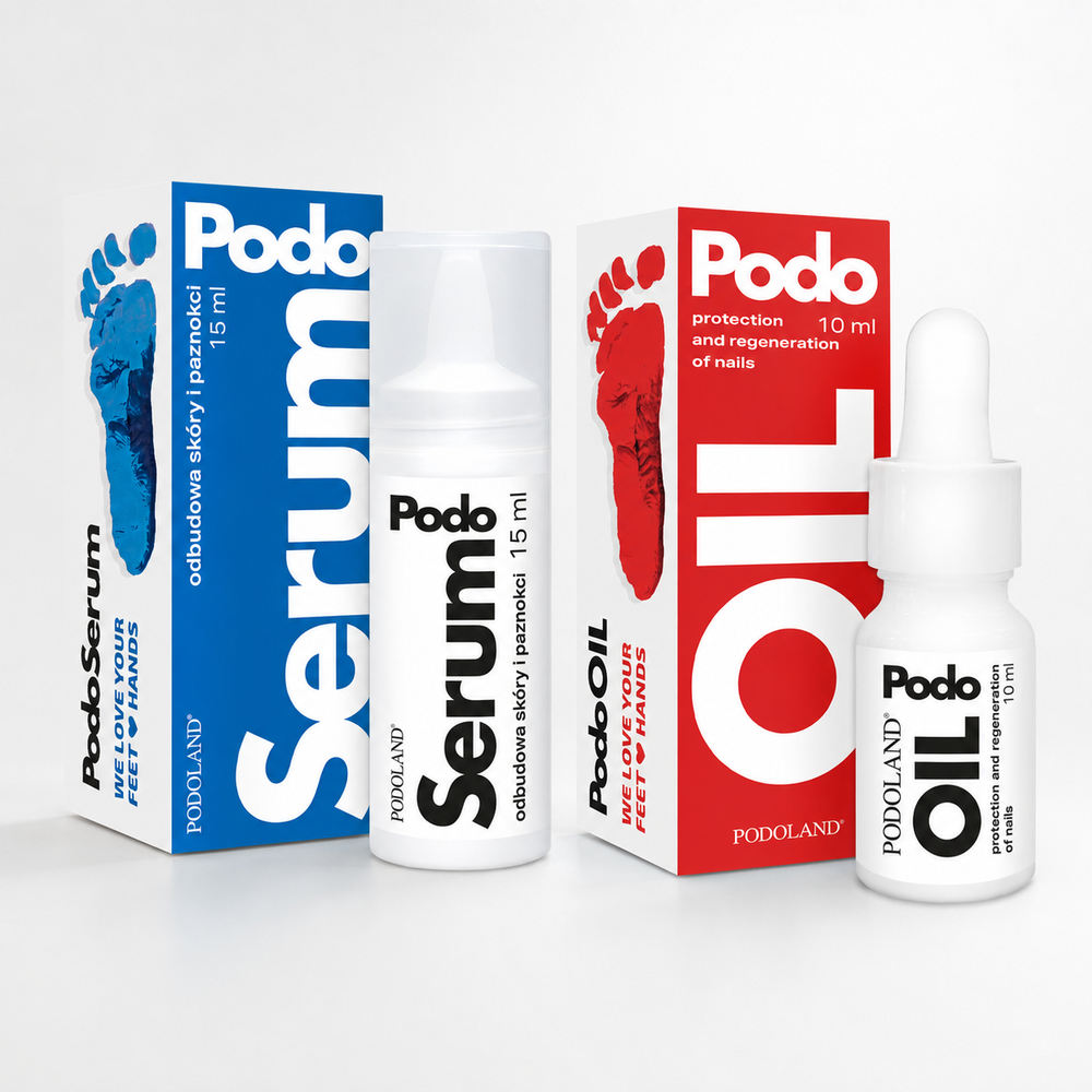 PodoSerum & PodoOil Nail Care Bundle DM one