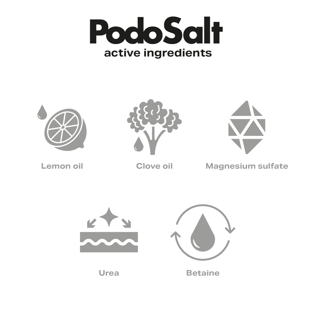 PodoSalt - Podiatric salt 350g DM one