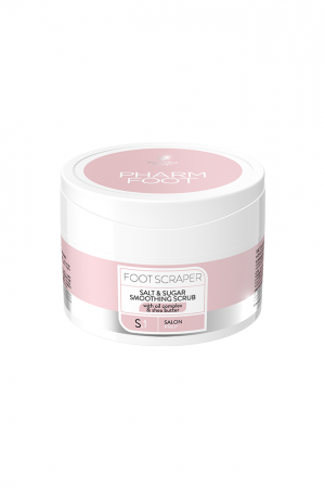 Pharm Foot Foot Scraper - Salt & Sugar Scrub 200g www.design4nails.co.uk
