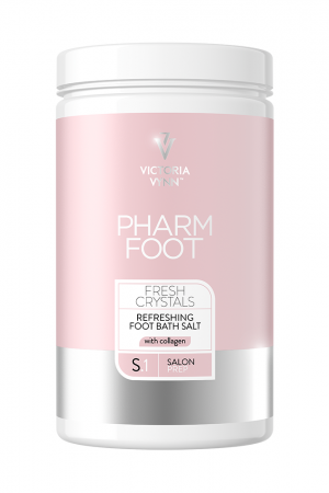 Pharm Foot Fresh Crystals - Refreshing Foot Bath Salt 1250g www.design4nails.co.uk