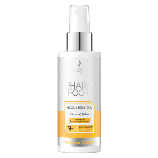 Pharm Foot reSCUE Essence - Calming Spray with Manuka and Chamomile Hydrolate 150ml www.design4nails.co.uk