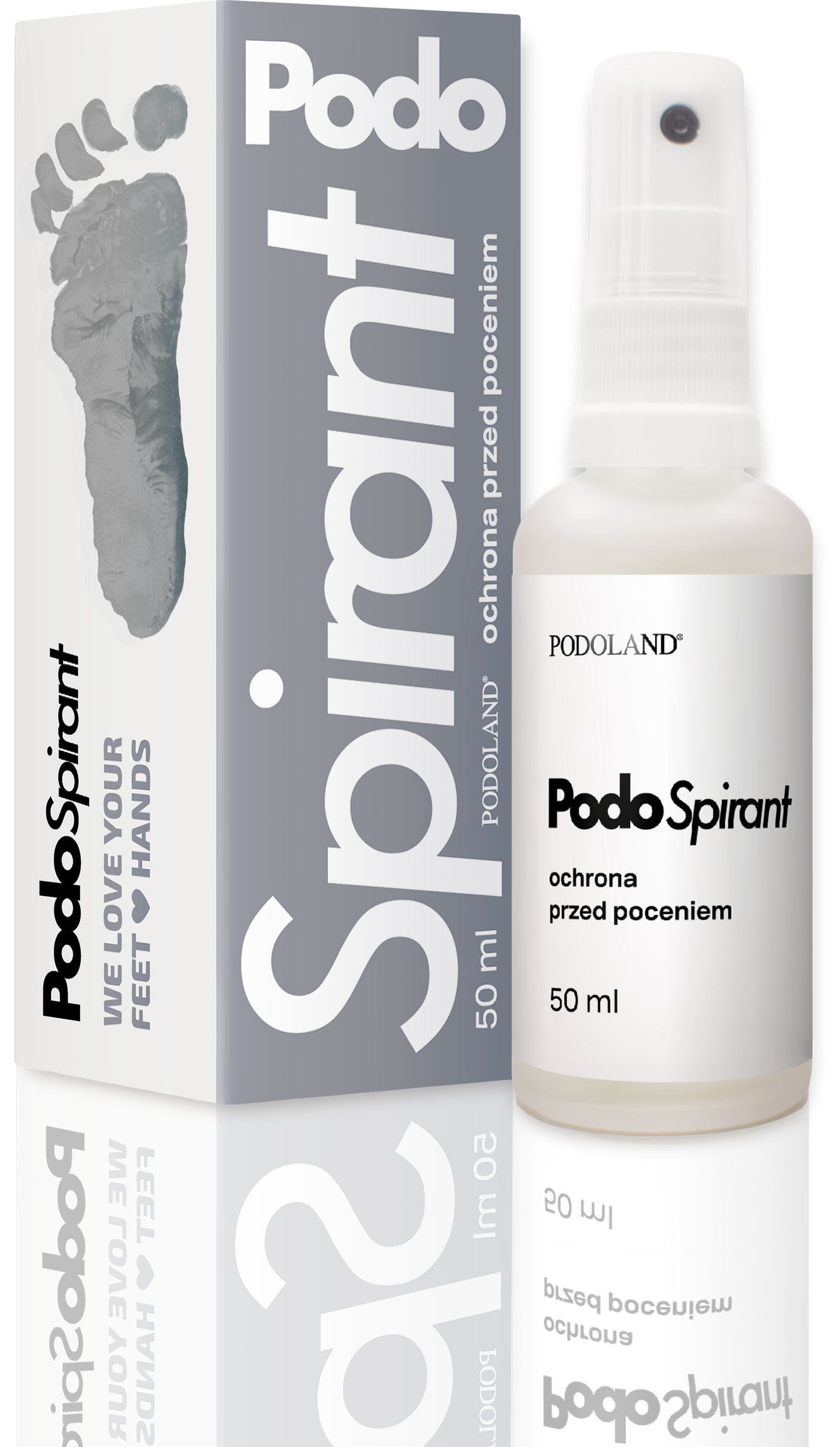 PodoSpirant - sweat protection 50ml - Trade  (10 pcs) Podoland