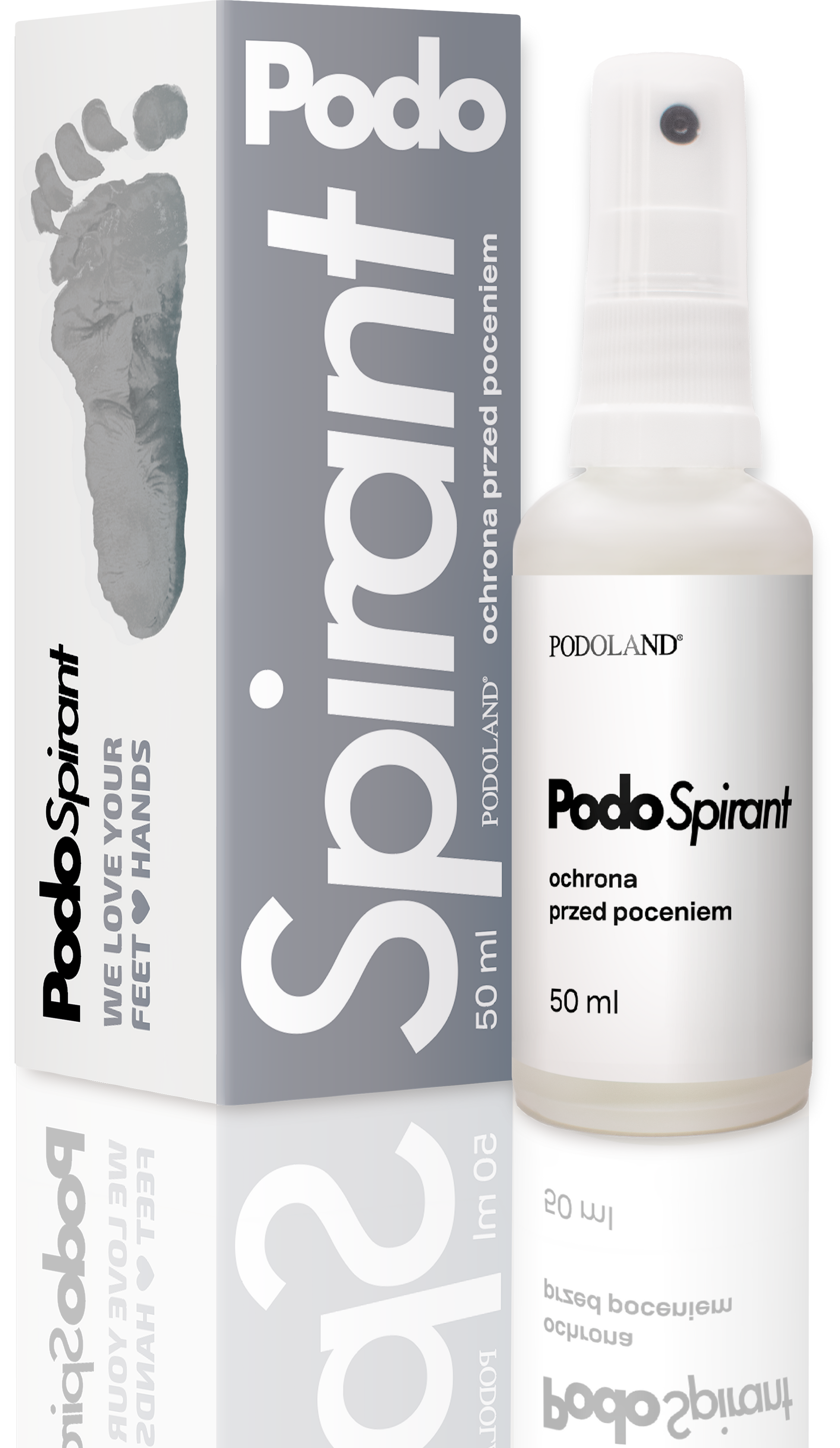 PodoSpirant - sweat protection 50ml - Trade  (10 pcs) Podoland