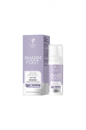 Pharm Foot Silver Booster - Tincture with Microsilver 15ml www.design4nails.co.uk