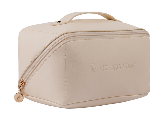 Victoria Vynn Cosmetic Bag Ecru www.design4nails.co.uk
