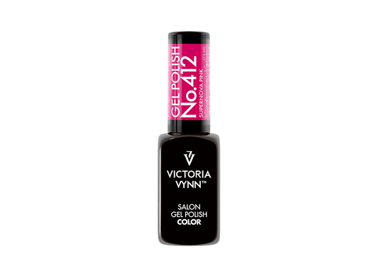Victoria Vynn Gel Polish 412 Supernova Pink 8ml - Glass Effect www.design4nails.co.uk