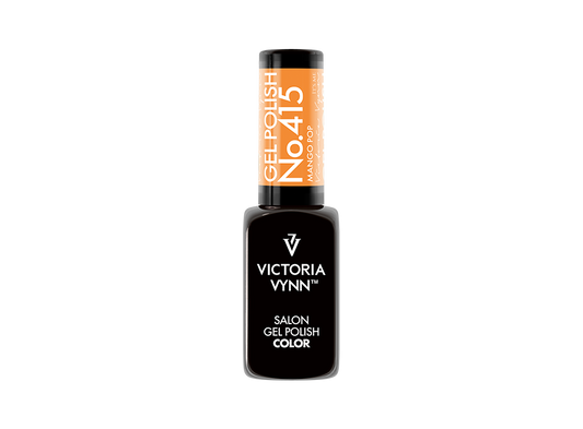 Victoria Vynn Gel Polish 415 Mango Pop 8ml - Neon www.design4nails.co.uk