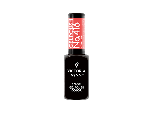Victoria Vynn Gel Polish 416 Coralline 8ml - Neon www.design4nails.co.uk