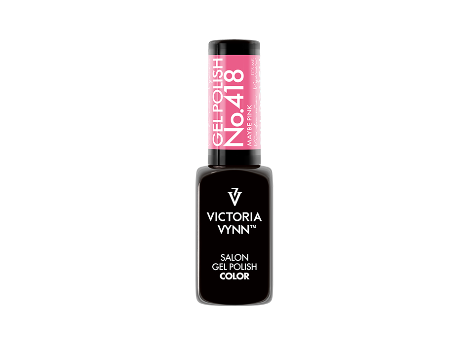 Victoria Vynn Gel Polish 418 Maybe Pink 8ml - Neon www.design4nails.co.uk