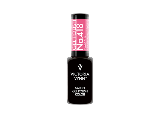 Victoria Vynn Gel Polish 418 Maybe Pink 8ml - Neon www.design4nails.co.uk