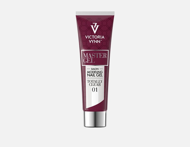 Victoria Vynn Master Gel Poly Gel 01 Totally Clear 60g www.design4nails.co.uk