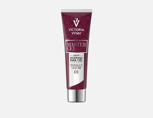 Victoria Vynn Master Gel Poly Gel 01 Totally Clear 60g www.design4nails.co.uk