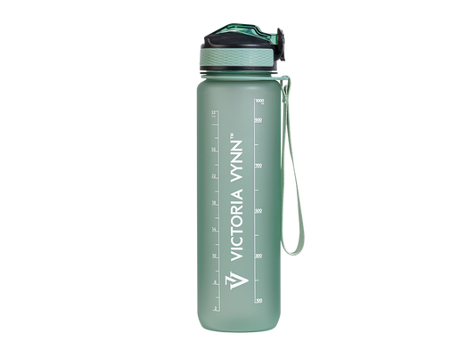 Victoria Vynn Water Bottle Green 1000ml www.design4nails.co.uk