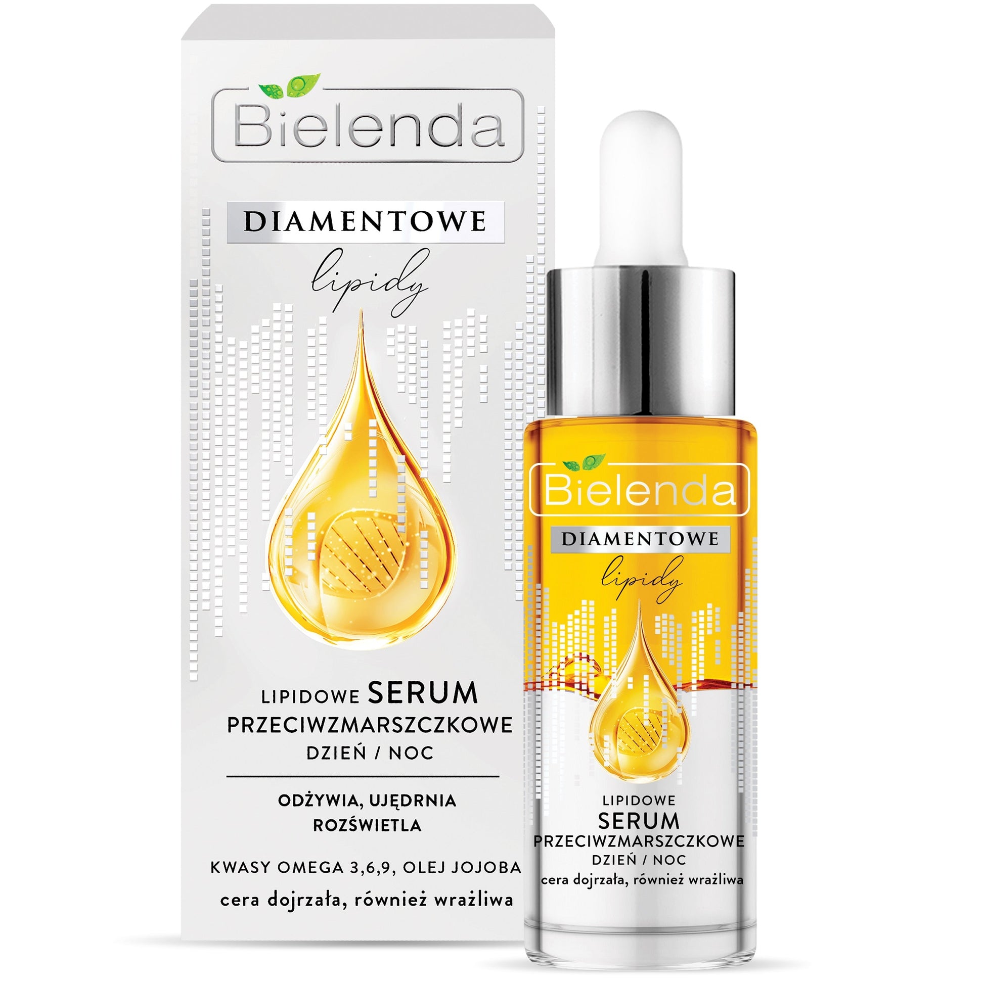 Bielenda Diamond Lipids Anti Wrinkle Serum Day/ Night 30ml/Expiry-30/08/2026 Bielenda