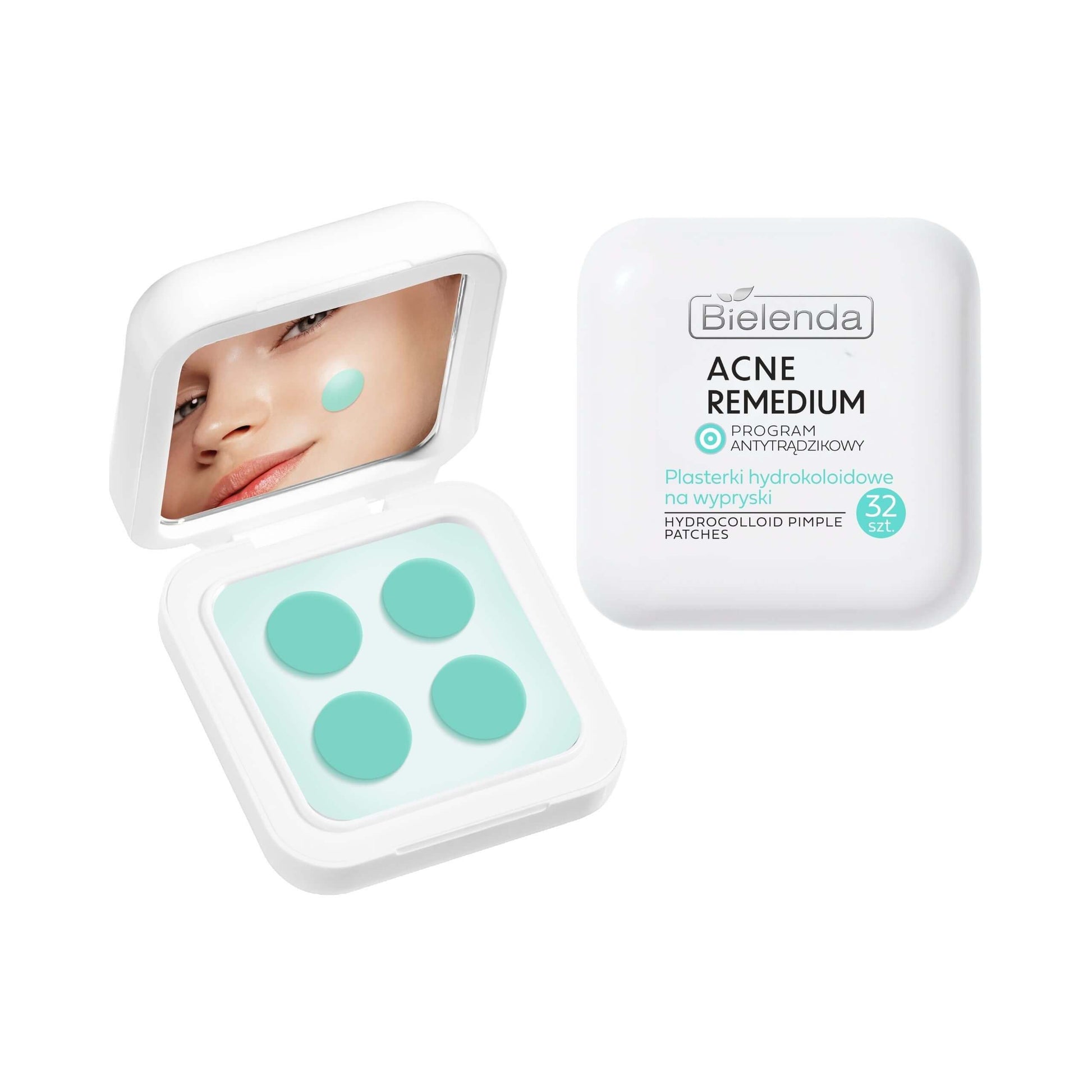 Bielenda Acne Remedium Hydrocolloid Patches for Blemishes 32pcs Bielenda