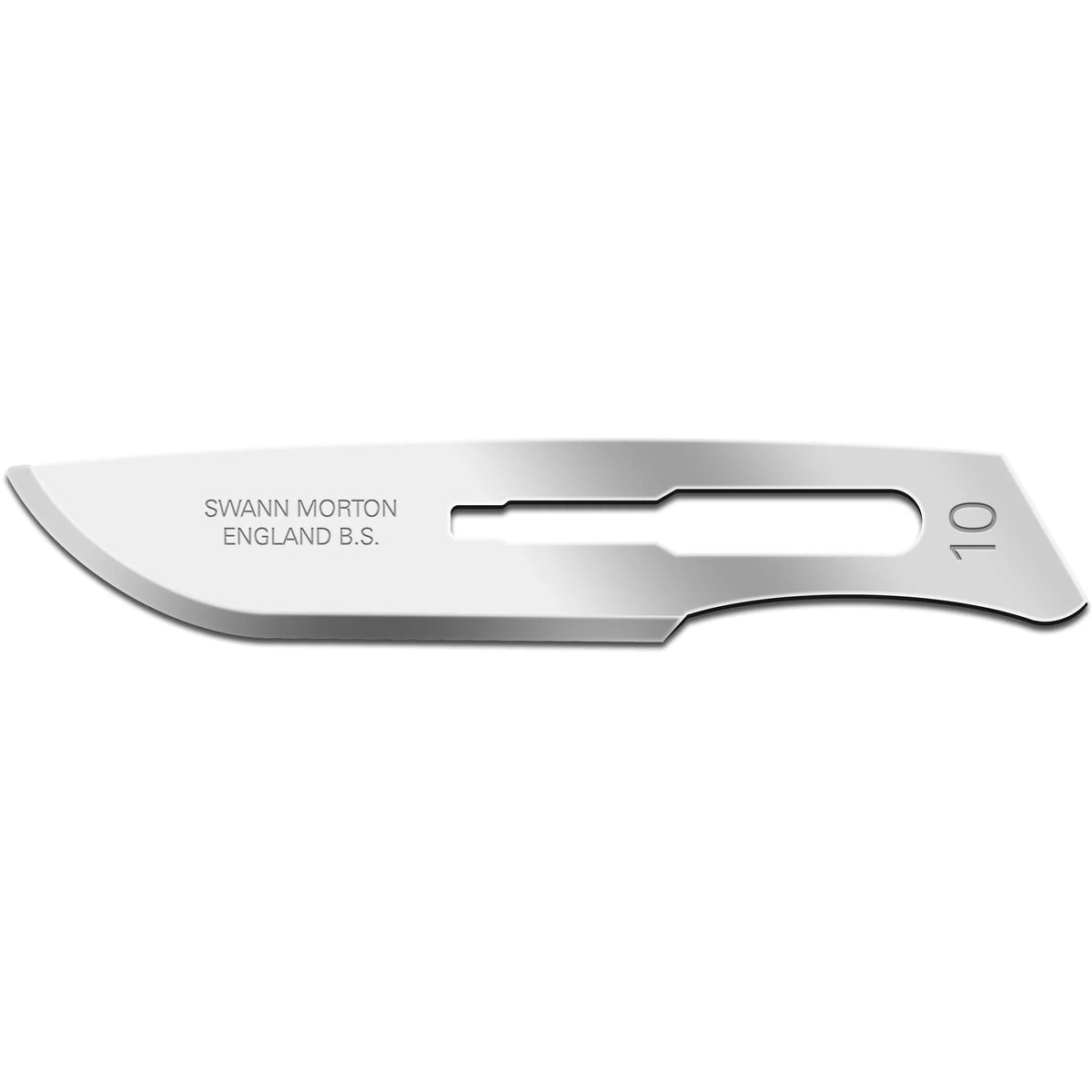 Swan-Morton Carbon Steel Surgical Scalpel Blade 10 - Sterile (Pack of 100) Swan-Morton