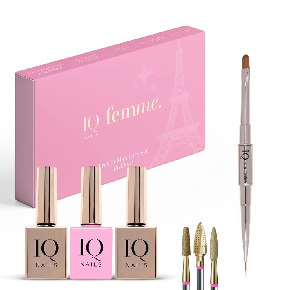 IQ Nails Brilliant Nail French Manicure Set IQ Nails