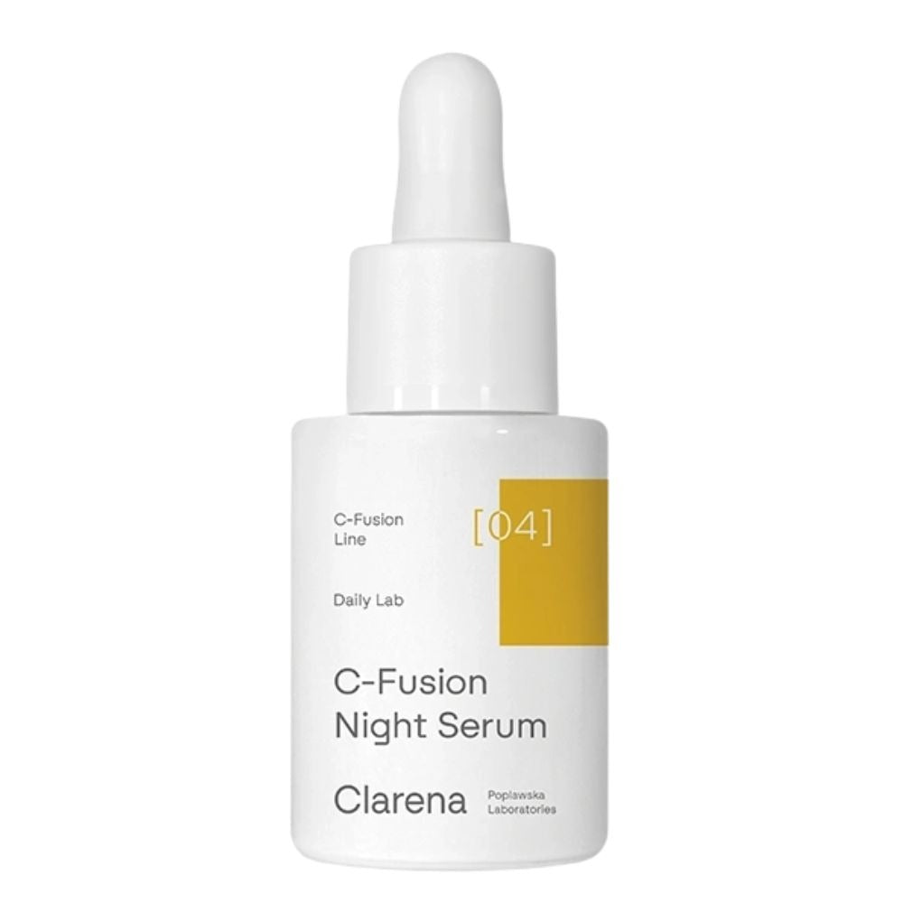 Clarena Vit C Fusion Line Night Repair Serum with  Vit C and Coenzyme Q10 10ml Clarena
