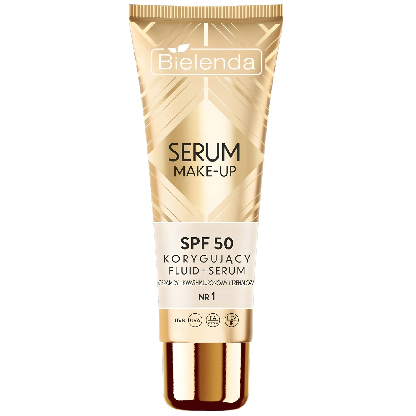 Bielenda Make Up Correcting Fluid & Serum SPF 50 No.1 Light Beige 30ml Bielenda
