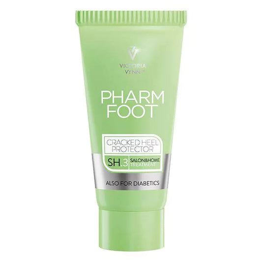 Pharm Foot Cracked Heel Protector - Protective Ointment for Cracking Heels with Ozone Oil- 20ml www.design4nails.co.uk