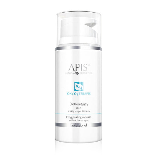 Apis Professional Oxy O2 Therapies Oxygenating Mousse with Active Oxygen 100ml/ Expiry-20/04/2026 Apis