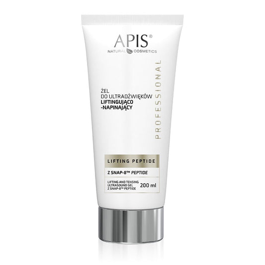 Apis Professional Lifting and Tensing Ultrasound Gel with SNAP-8™ Peptide 200ml Apis