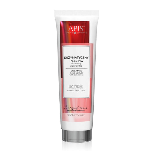 Apis Cranberry Vitality Enzymatic Face Scrub 100ml Apis