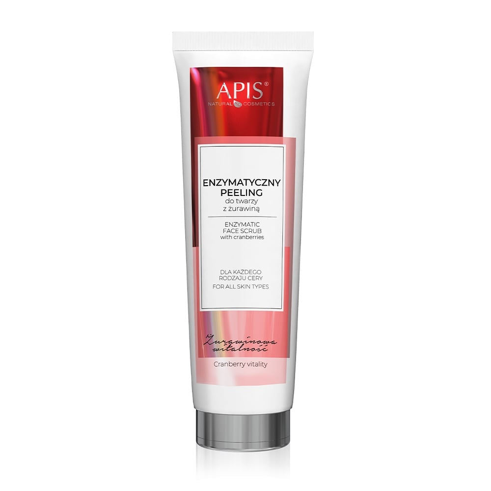 Apis Cranberry Vitality Enzymatic Face Scrub 100ml Apis